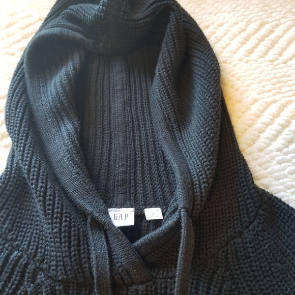 Gap NWT thick shaker knit hooded sweater - Picture 3 of 6